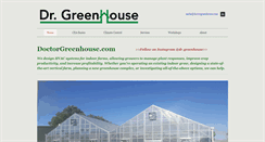 Desktop Screenshot of doctorgreenhouse.com