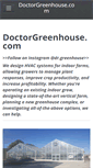 Mobile Screenshot of doctorgreenhouse.com