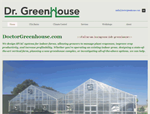 Tablet Screenshot of doctorgreenhouse.com